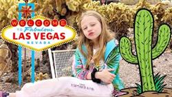Nastya and an exciting trip to Las Vegas with friends