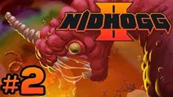 Nidhogg 2 - #2 - Surly Joes Thrills and Kills! (4 Player Gameplay)
