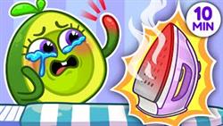 No No Its Dangerous! Learn Good Habits with Avocado Baby || Funny Stories for Kids by Pit  Penny ??