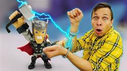 Новые видео игры - Тор спасает Мастера Фёдора! – Супергерои Мстители в онлайн видео для мальчиков
