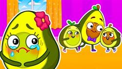 Oh, No! Avocado Babies Love Dad More Than Mom || Funny Stories For Kids By Pit  Penny ??
