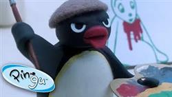 Painting with Pingu! @Pingu - Official Channel Cartoons For Kids