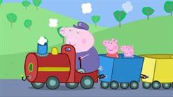 Peppa And George Ride A Train! | Kids TV And Stories
