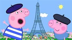 Peppa Pig Goes to Paris ?????? Peppa Pig Official Family Kids Cartoons