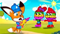 Pop it challenge cartoon play Pretend Play Good Habits For Kids Cartoon  Stories By Lili and Max ????