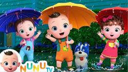 Rain Rain Go Away | 3 Little Pigs Song + More Nursery Rhymes | Kids Songs | NuNu Tv
