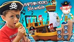 Shawns Circle: RAPTAIN HOOKs SEA WAGON (Pirate Rapper Mystery Box) | DOH MUCH FUN