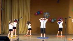 Спортивный танец  Хула-хуп  ( детский сад  Буратино  )
