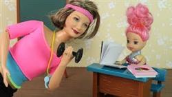 У Бабушки Мультик #Барби Школа Куклы Для девочек
