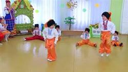 Веселый танец Казаков Праздник Осени в детском саду
