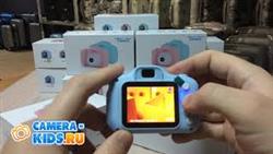 Видео-обзор на детский фотоаппарат Camera-Kids
