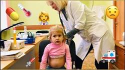 Викуся у врача в детской поликлинике - Часть 1 - Проверяем здоровье!.
