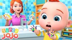 Вымой руки | Здоровый малыш | Сборник детских песенок | Развивающие песенки для детей | Super JoJo
