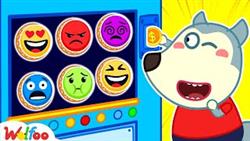 Wolfoo, Dont Choose The Wrong Emojis! - Play Emotion Vending Machine Toys | Wolfoo Official Channel
