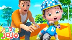 You Can Ride a Bike | Lets Ride a Bike  + More Nursery Rhymes  Kids Songs - Super JoJo